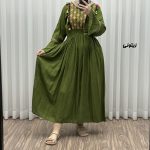 پیراهن گلدوزی وارداتی مدل جانان کد 1779 - Image 6