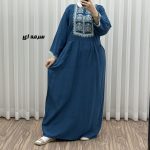 پیراهن ساحلی نخی مدل ساره 2 کد 1756 - تصویر 12