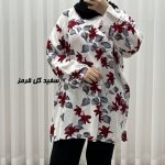 تونیک نخی طرحدار کد A1790 - تصویر 3
