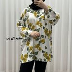 تونیک نخی طرحدار کد A1790 - تصویر 2
