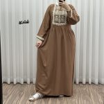 پیراهن ساحلی نخی مدل ساره 2 کد 1756 - تصویر 5