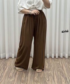 شلوار نخی قواره دار کد 1782