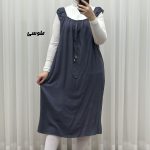 سارافون کوتاه ساده قواره دار کد 1762 - Image 7