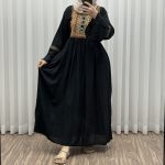 پیراهن گلدوزی وارداتی مدل مانیا کد 1777 - Image 6