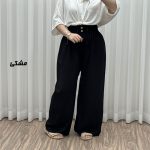 شلوار نخی کمر کش برماندو کد J1792 - Image 5