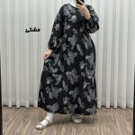 پیراهن فلور بوگاتی طرح ایتالیایی کد 1754 - تصویر 2