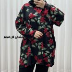 تونیک نخی طرحدار کد A1790 - تصویر 7