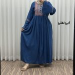 پیراهن گلدوزی وارداتی مدل مانیا کد 1777 - Image 5