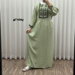 پیراهن ساحلی نخی مدل ساره 2 کد 1756 - تصویر 9