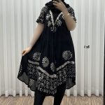 پیراهن ساحلی سنگشور وارداتی لامبادا کد K1886 - تصویر 3