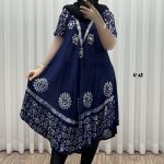 پیراهن ساحلی سنگشور وارداتی لامبادا کد K1886 - تصویر 13