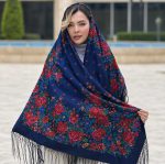 روسری ترکمنی ایرانی مدل تاتار کد 1607 - تصویر 2