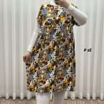 پیراهن کوتاه 2 چین پارچه خارجی کد 1838 - تصویر 7