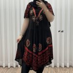 پیراهن ساحلی سنگشور وارداتی لامبادا کد K1886 - تصویر 6