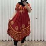 پیراهن ساحلی سنگشور وارداتی لامبادا کد K1886 - تصویر 10