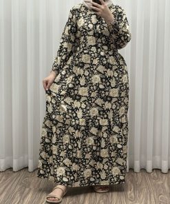 پیراهن فلور بوگاتی مدل شیلا کد H1841