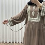 پیراهن ساحلی مدل سرخپوستی کد A1879 - تصویر 5