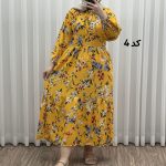 پیراهن ساحلی سوزنی میکس کد P1937 - تصویر 10