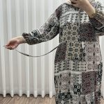 پیراهن ساحلی سوزنی میکس کد P1937 - تصویر 5
