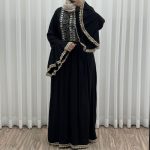 پیراهن هندی مدل Max آستین کلوش کد 1909 - تصویر 5