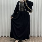 پیراهن هندی مدل Max آستین کلوش کد 1909 - تصویر 2