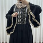 پیراهن هندی مدل Max آستین کلوش کد 1909 - تصویر 4