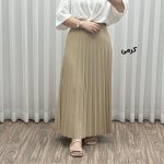 دامن پلیسه زنانه بلند جودون - تصویر 9