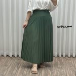 دامن پلیسه زنانه بلند جودون - تصویر 7