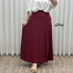 دامن پلیسه زنانه بلند جودون - تصویر 10