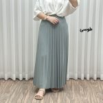 دامن پلیسه زنانه بلند جودون - تصویر 5
