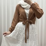 شومیز گره‌ای جنس نخی کد 1846 - تصویر 6