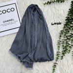 شال برشکا لمه دور دانتل کد 1852 - تصویر 4