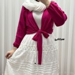 شومیز گره‌ای جنس نخی کد 1846