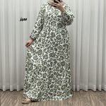 پیراهن گل یخی کد 1748 - تصویر 6