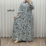 پیراهن گل یخی کد 1748 - تصویر 3