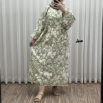 پیراهن ساحلی لنین زامفورس طرحدار کد P1935 - تصویر 6