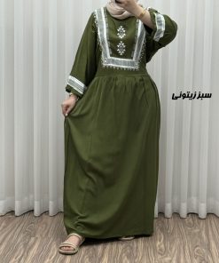 پیراهن نخی مدل پادمیرا R1842