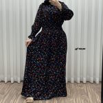 پیراهن ساحلی مدل خسته ملیح کد K1881 - تصویر 3