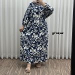 پیراهن ساحلی لنین زامفورس طرحدار کد P1935