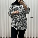 شومیز نخی کجرا کد K1883 - تصویر 3