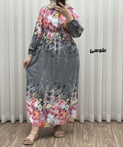 ساحلی حاشیه گلدار کد X1866