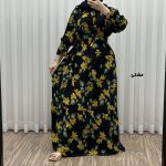 پیراهن ساحلی مدل خسته پامچال کد K1880 - تصویر 3