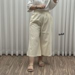 شلوار واید لنین کد F1887 - تصویر 4