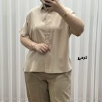 شومیز ساده وارداتی کد Z1943 - تصویر 3