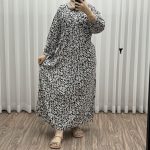 پیراهن سایزبزرگ هندی ماماسایز کد AP1974 - تصویر 7