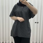 تیشرت نخی پارچه خارجی کد A1983 - تصویر 9