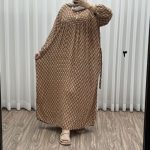 پیراهن سایزبزرگ هندی ماماسایز کد AP1974 - تصویر 8