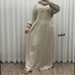 پیراهن ساحلی گلدوزی مدل میلان i1970