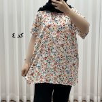 تیشرت نخی پارچه خارجی کد Q1978 - تصویر 3