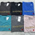 تیشرت نخ پنبه گلدوزی وارداتی Mango کد 1988 - تصویر 3